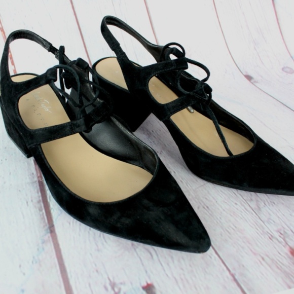 Lord & Taylor Shoes - Lord & Taylor 424 Firth Suede Slingback Shoes